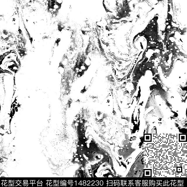 趋势花型纸印花抽象男装传统印花花型下载（图片编号: 1482230） - 瓦栏（Walan）