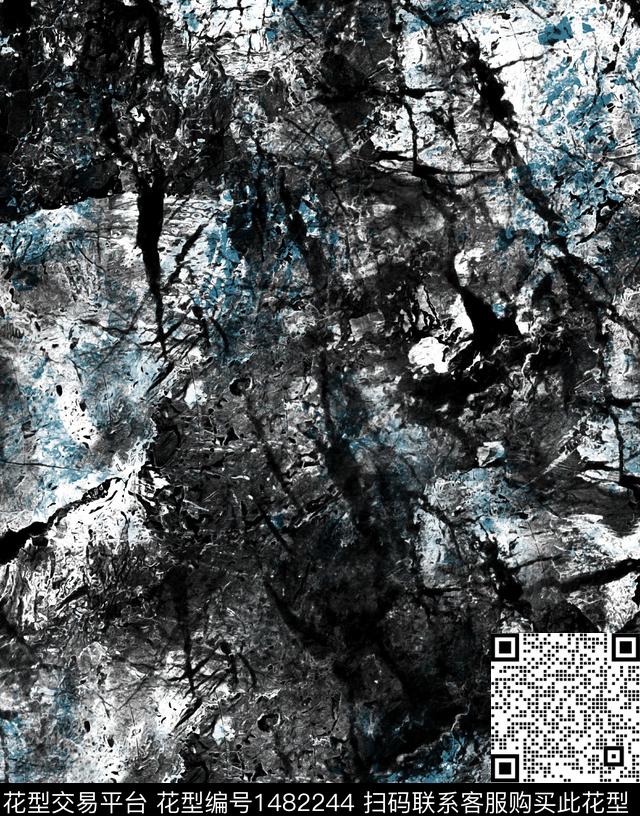 几何趋势花型纸印花传统印花花型下载（图片编号: 1482244） - 瓦栏（Walan）
