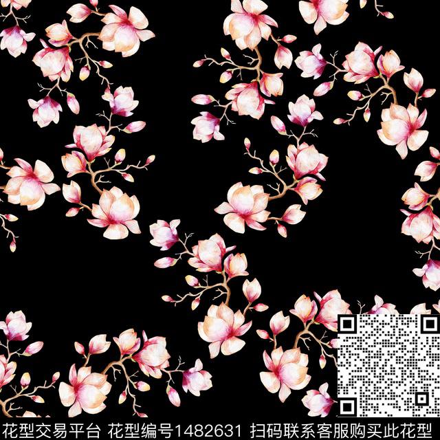 数码印花花型下载（图片编号: 1482631） - 瓦栏（Walan）