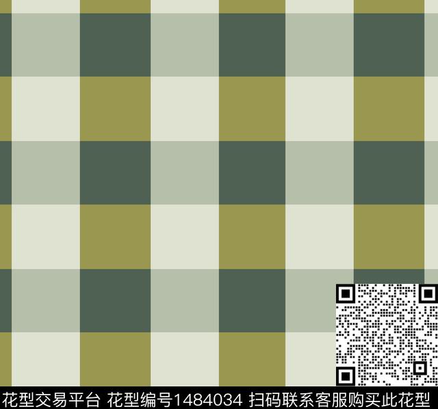 格子几何民族风传统印花花型下载（图片编号: 1484034） - 瓦栏（Walan）