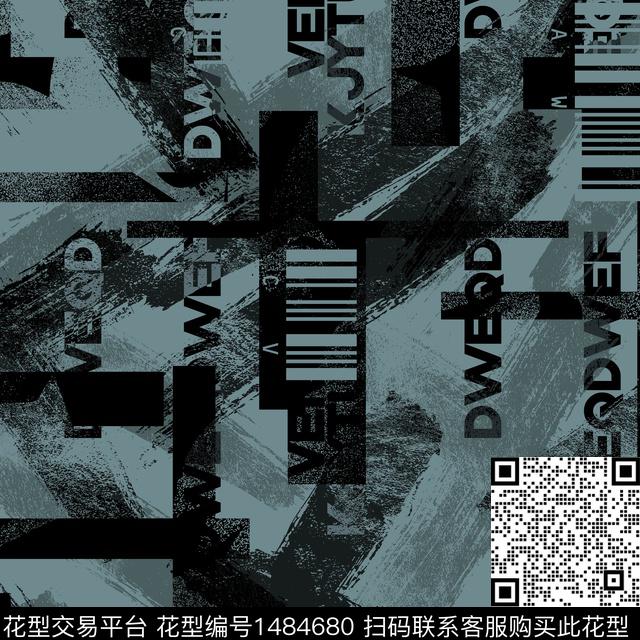 几何趋势花型纸印花传统印花花型下载（图片编号: 1484680） - 瓦栏（Walan）