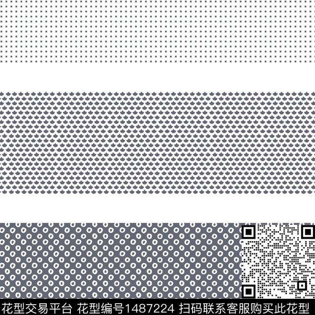 TL-20220310-3.jpg - 1487224 - 几何 时尚 大牌风 - 传统印花花型 － 床品花型设计 － 瓦栏