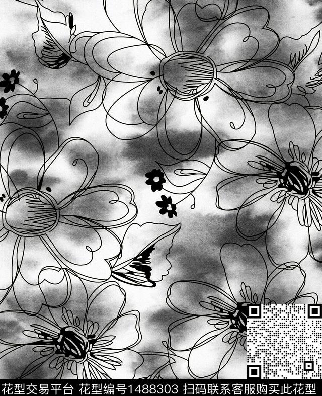 1-4.jpg - 1488303 - 数码花型 女装 民族风 - 数码印花花型 － 女装花型设计 － 瓦栏