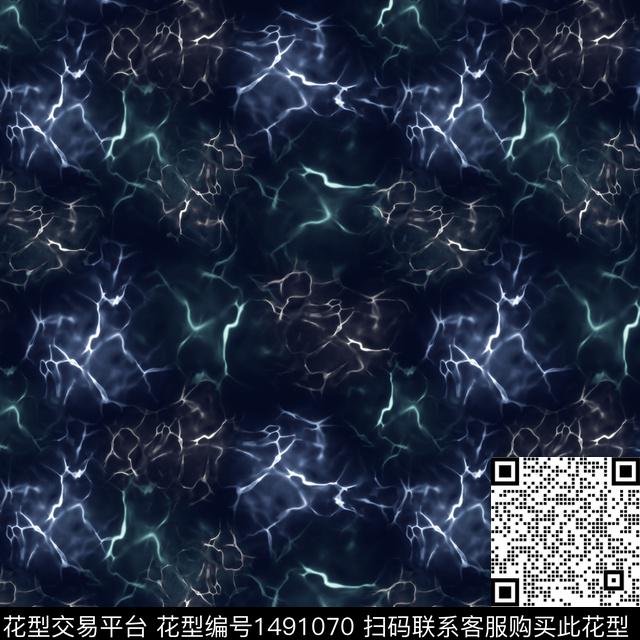 20220414-抽象-1f-3.jpg - 1491070 - 肌理 闪电 抽象 - 数码印花花型 － 男装花型设计 － 瓦栏