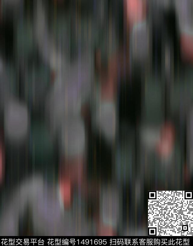 0917-10.jpg - 1491695 - 迷彩 大牌风 抽象 - 数码印花花型 － 男装花型设计 － 瓦栏