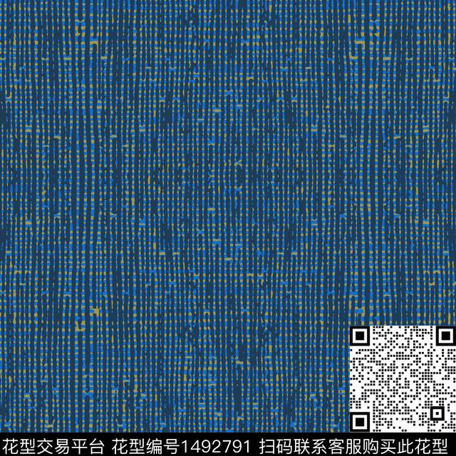 肌理时尚沙发布传统印花花型下载（图片编号: 1492791） - 瓦栏（Walan）