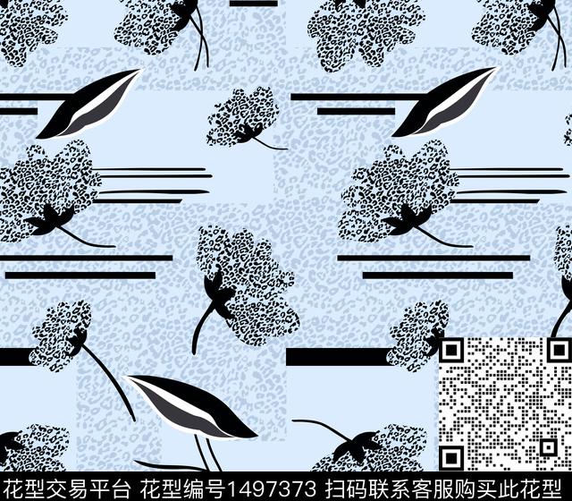 00-1.jpg - 1497373 - 时尚 民族风 花卉 - 传统印花花型 － 女装花型设计 － 瓦栏