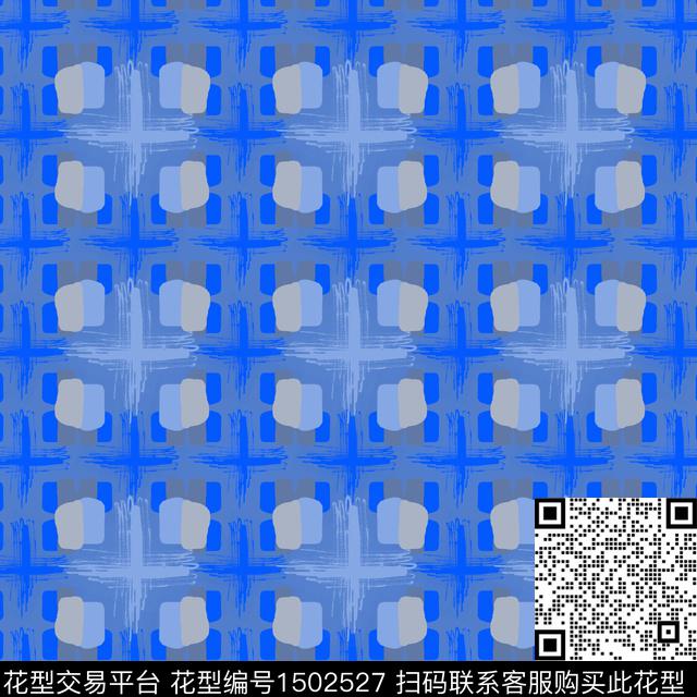 几何手绘趣味传统印花花型下载（图片编号: 1502527） - 瓦栏（Walan）
