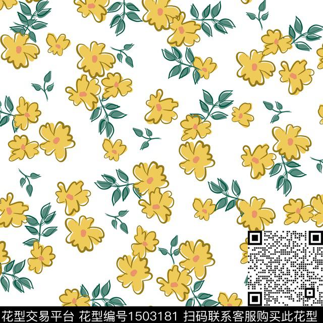 030XHa分层.jpg - 1503181 - 黑底花卉 手绘花卉 彩底印花 - 数码印花花型 － 女装花型设计 － 瓦栏