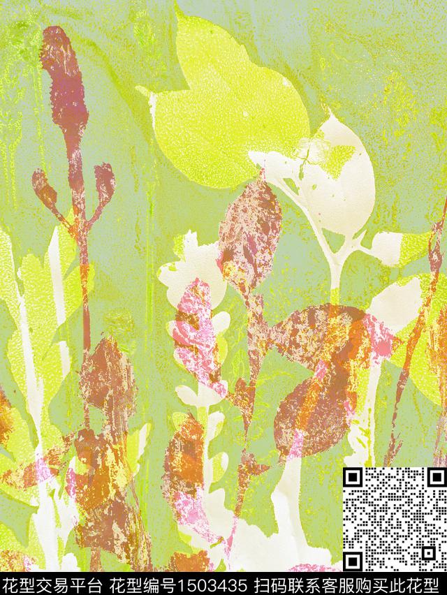 ZZ247var.jpg - 1503435 - botanic meadow grass - 传统印花花型 － 女装花型设计 － 瓦栏