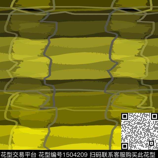 线条几何肌理数码印花花型下载（图片编号: 1504209） - 瓦栏（Walan）