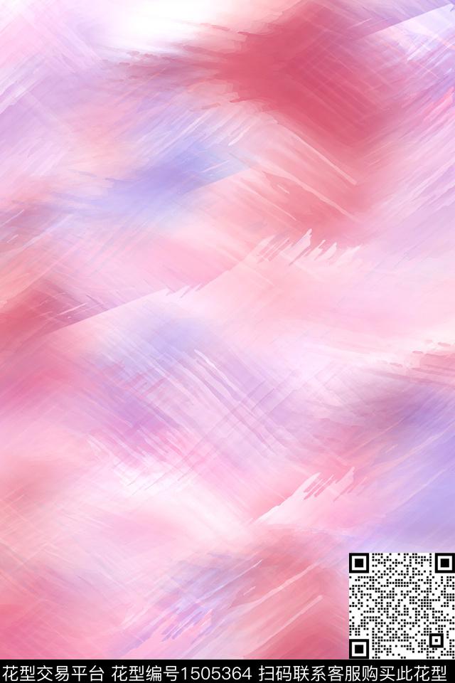 肌理小清新真丝数码印花花型下载（图片编号: 1505364） - 瓦栏（Walan）