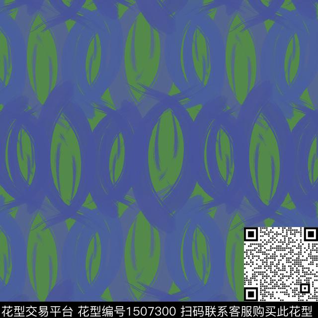 肌理扎染花型抽象数码印花花型下载（图片编号: 1507300） - 瓦栏（Walan）