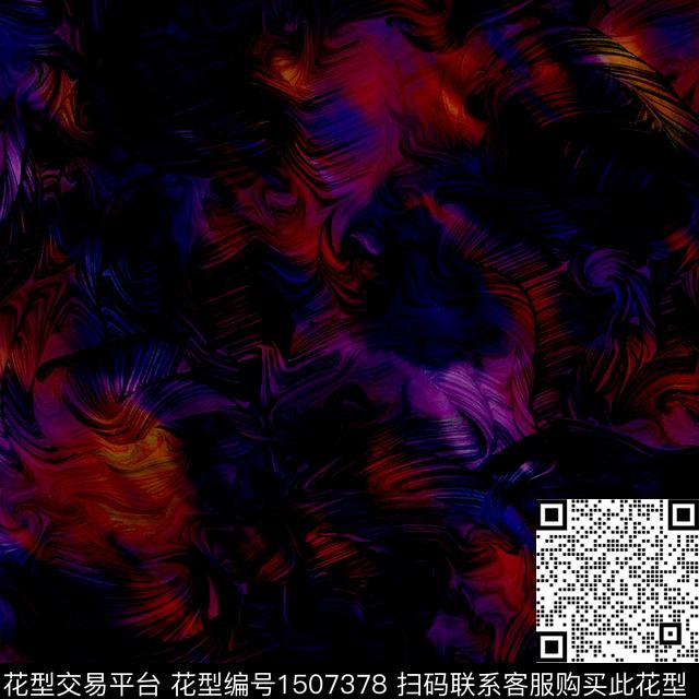 CSMYSJ0031.jpg - 1507378 - 抽象 数码花型 肌理 - 数码印花花型 － 女装花型设计 － 瓦栏