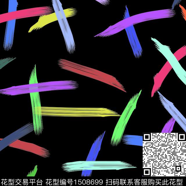 童装男装笔触传统印花花型下载（图片编号: 1508699） - 瓦栏（Walan）