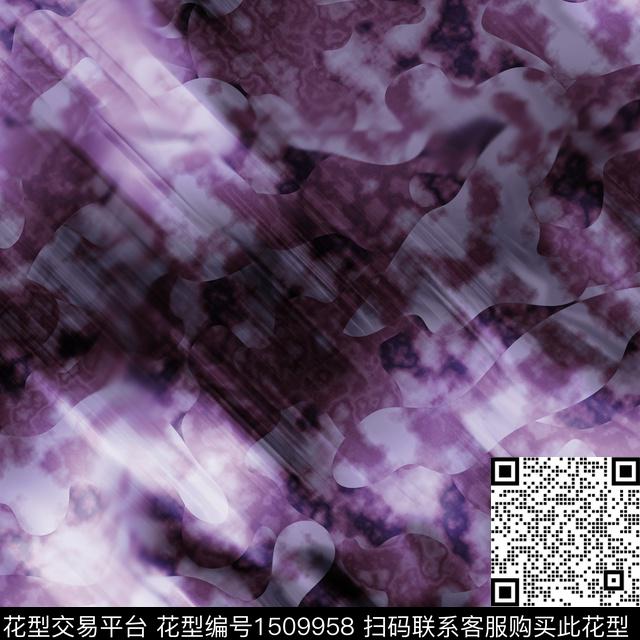 CSMYSJ0046.jpg - 1509958 - 渐变 数码花型 肌理 - 数码印花花型 － 女装花型设计 － 瓦栏