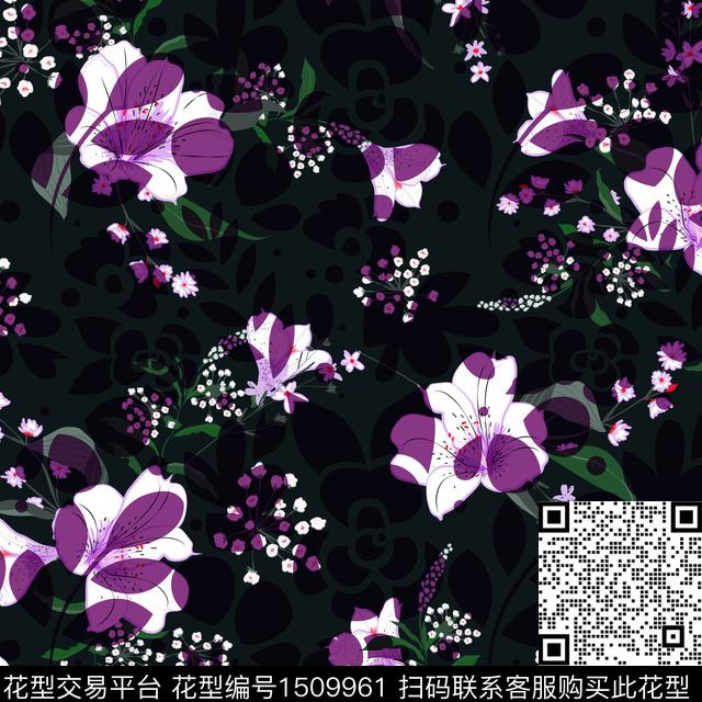 CSMYSJ0049.jpg - 1509961 - 渐变 数码花型 肌理 - 数码印花花型 － 女装花型设计 － 瓦栏