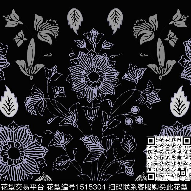 女装民族风传统花型传统印花花型下载（图片编号: 1515304） - 瓦栏（Walan）