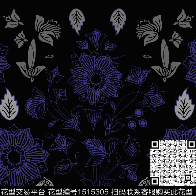 女装民族风传统花型传统印花花型下载（图片编号: 1515305） - 瓦栏（Walan）