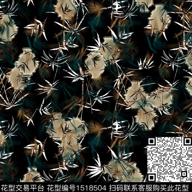 连衣裙女装花卉数码印花花型下载（图片编号: 1518504） - 瓦栏（Walan）