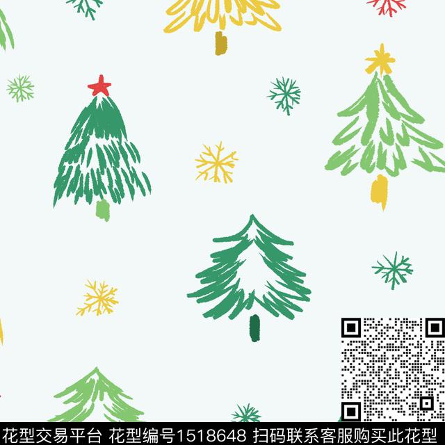 h2249.jpg - 1518648 - 可爱 圣诞 卡通 - 数码印花花型 － 童装花型设计 － 瓦栏
