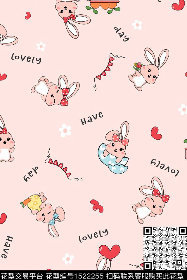 童装大牌风卡通传统印花花型下载（图片编号: 1522255） - 瓦栏（Walan）
