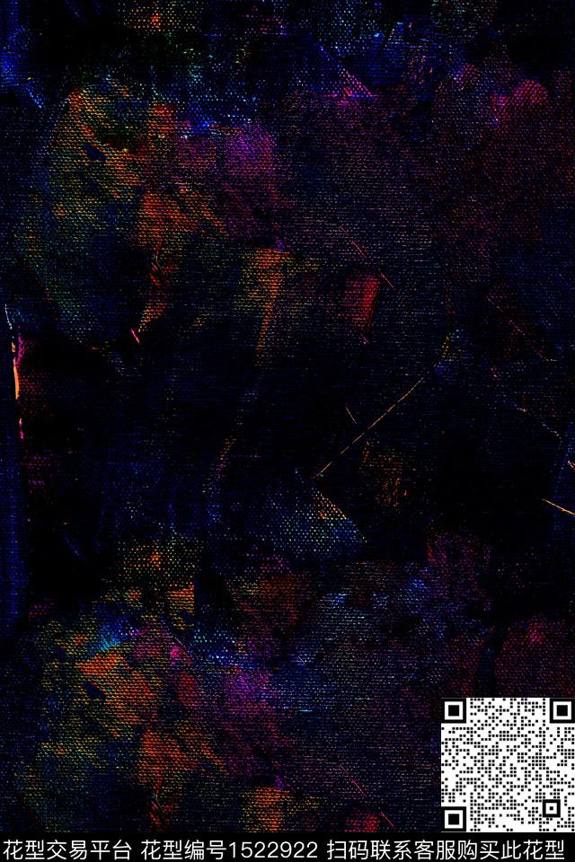 男装抽象纹理数码印花花型下载（图片编号: 1522922） - 瓦栏（Walan）