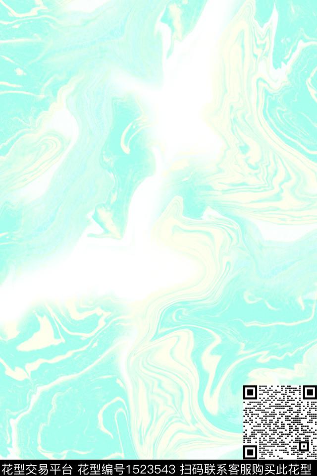 女装纹理抽象数码印花花型下载（图片编号: 1523543） - 瓦栏（Walan）