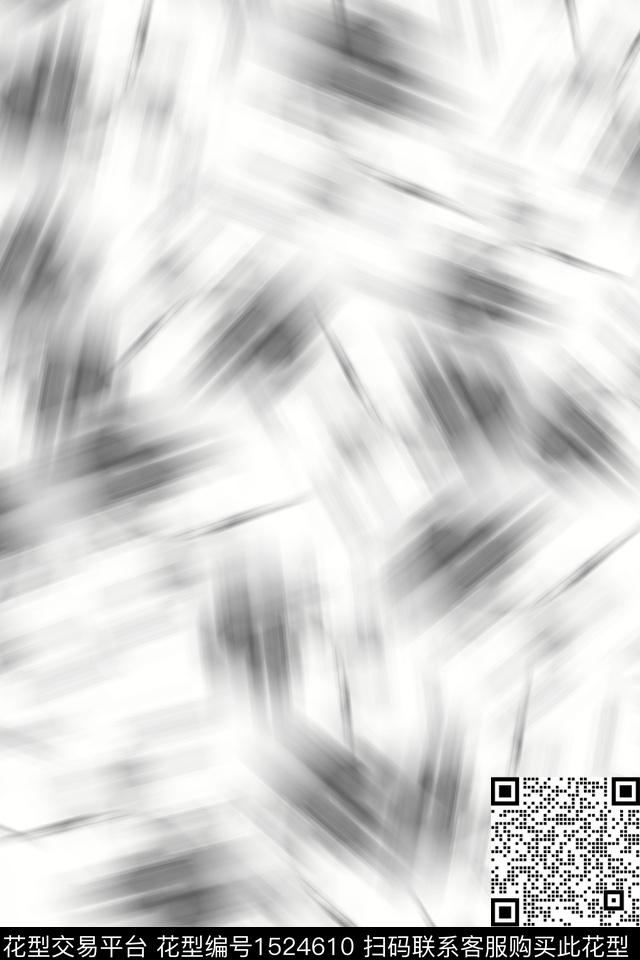女装抽象纹理数码印花花型下载（图片编号: 1524610） - 瓦栏（Walan）
