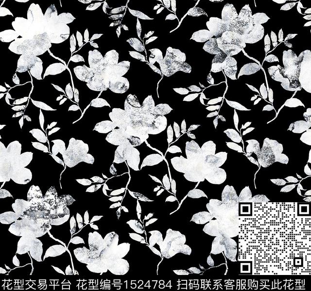 171010--OK.jpg - 1524784 - 抽象花卉 女装 花卉 - 传统印花花型 － 女装花型设计 － 瓦栏