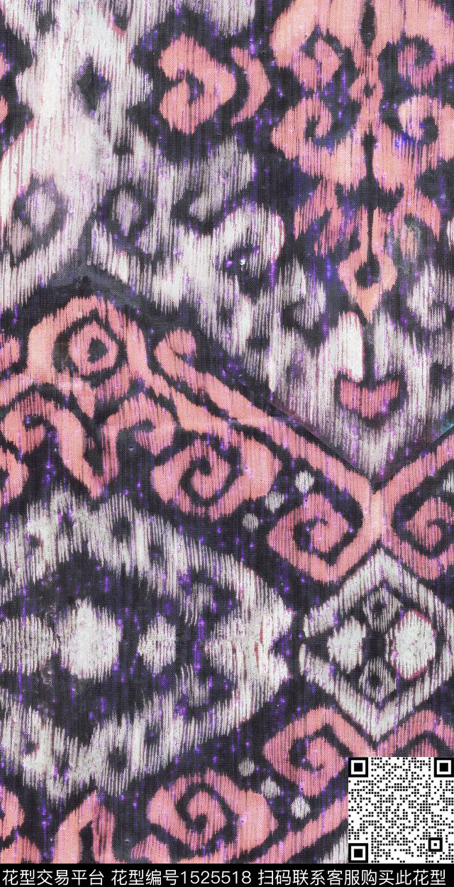 RM043 pattern.jpg - 1525518 - 地毯 民族风 女装 - 数码印花花型 － 女装花型设计 － 瓦栏