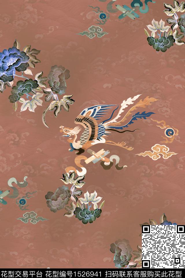 印花花型下载（图片编号: 1526941） - 瓦栏（Walan）