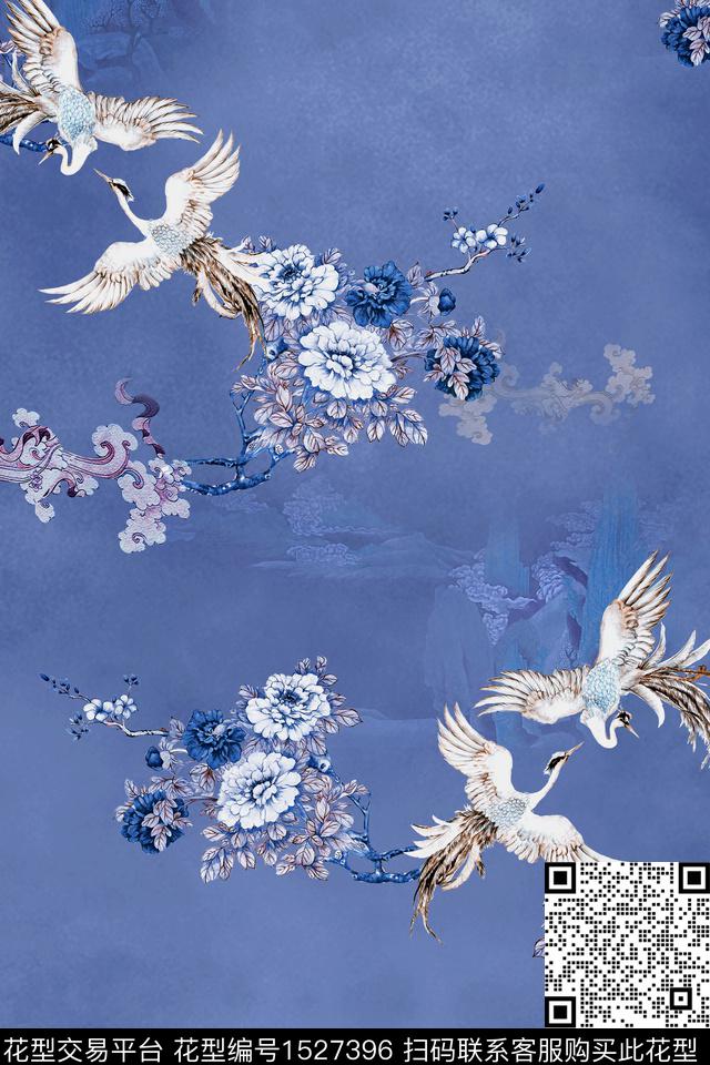 印花花型下载（图片编号: 1527396） - 瓦栏（Walan）