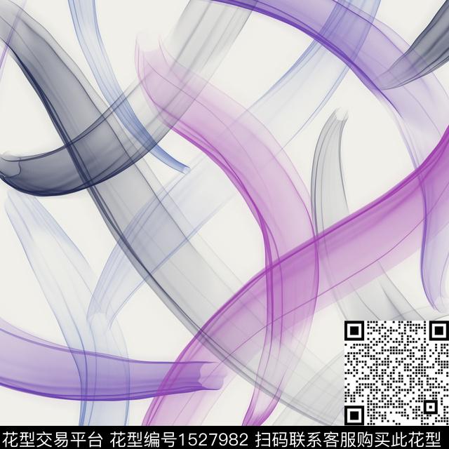 渐变抽象肌理数码印花花型下载（图片编号: 1527982） - 瓦栏（Walan）