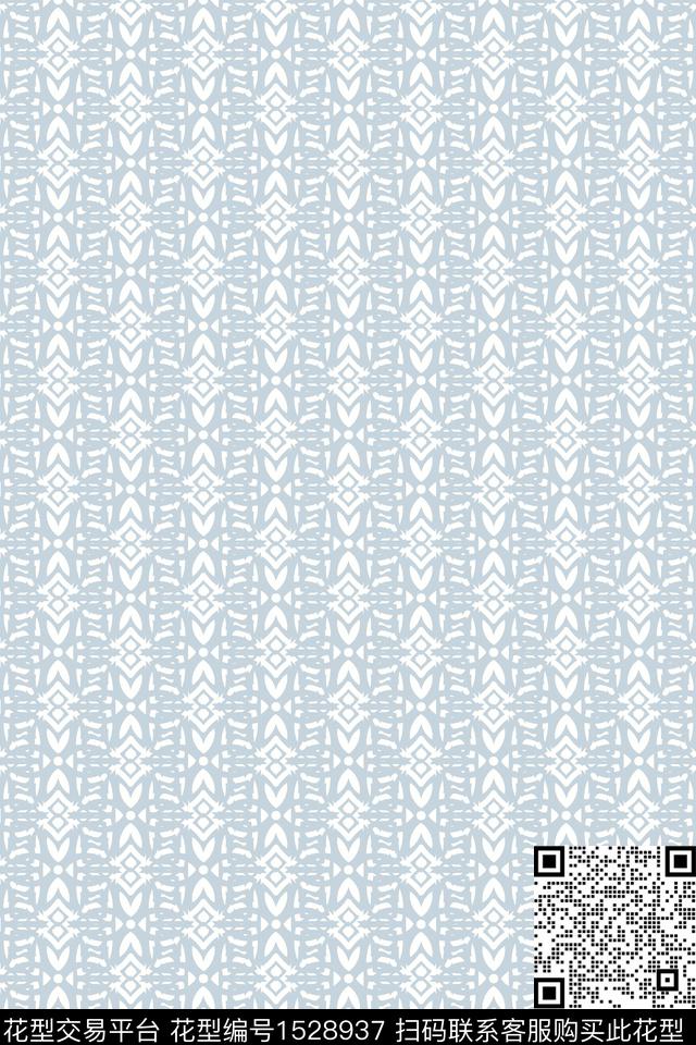 民族风传统纹样墙纸数码印花花型下载（图片编号: 1528937） - 瓦栏（Walan）