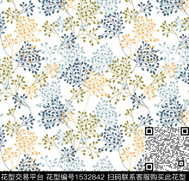 女装休闲连衣裙数码印花花型下载（图片编号: 1532842） - 瓦栏（Walan）
