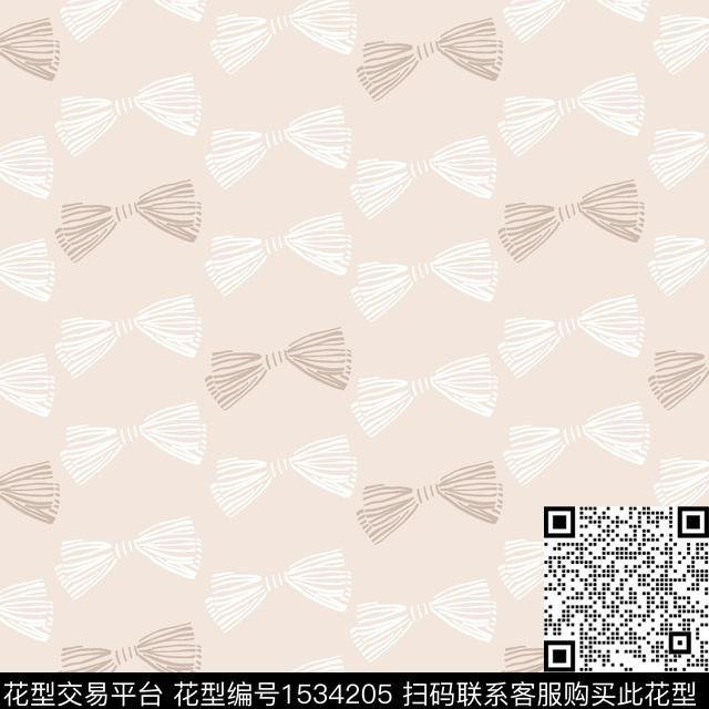WL-20230330-2Y.jpg - 1534205 - 少女 女装 蝴蝶结 - 传统印花花型 － 女装花型设计 － 瓦栏