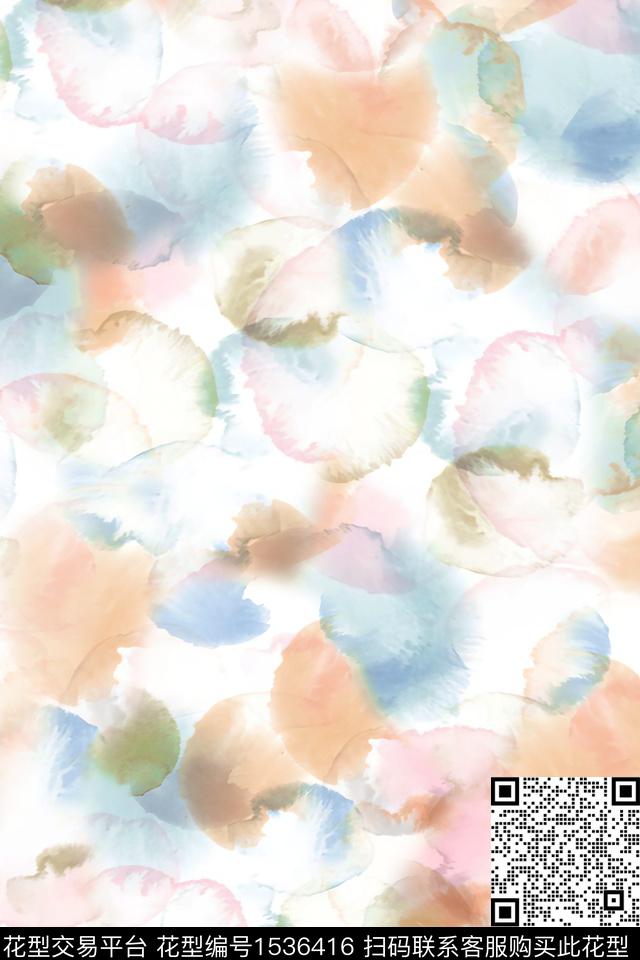 CCDC1801.jpg - 1536416 - 肌理 抽象 水彩 - 数码印花花型 － 女装花型设计 － 瓦栏