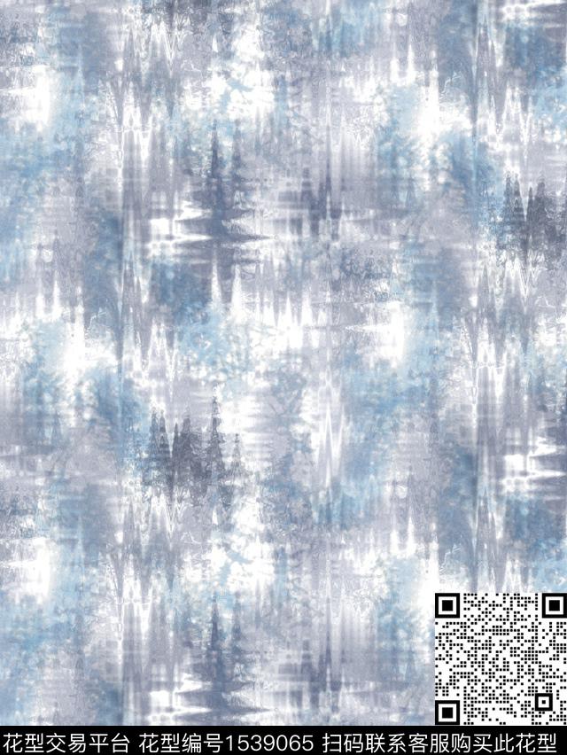 肌理运动服抽象男装数码印花花型下载（图片编号: 1539065） - 瓦栏（Walan）