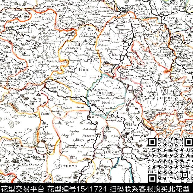 R2306072.jpg - 1541724 - 线条 地图 map - 数码印花花型 － 男装花型设计 － 瓦栏