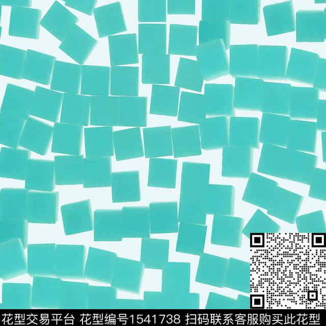 渐变几何2024春夏数码印花花型下载（图片编号: 1541738） - 瓦栏（Walan）