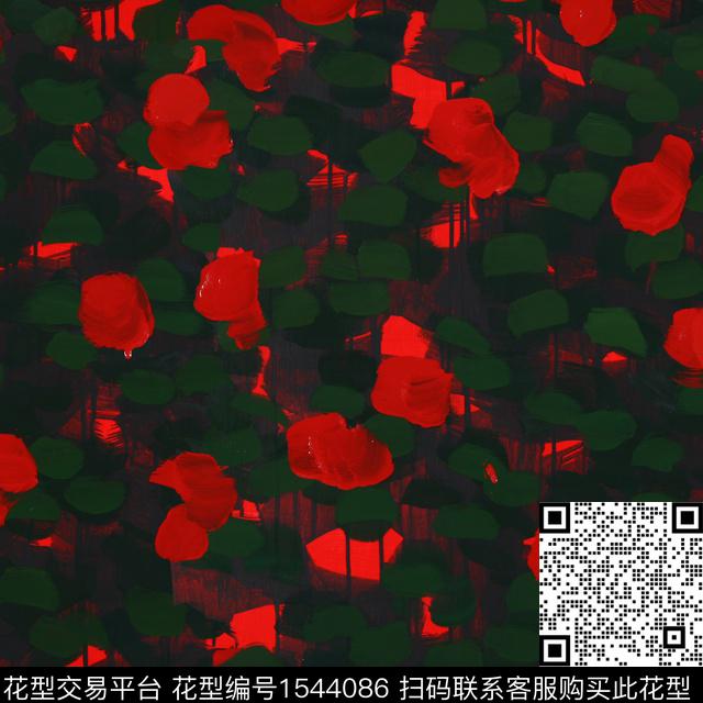 抽象艺术格纹男装满版花数码印花花型下载（图片编号: 1544086） - 瓦栏（Walan）