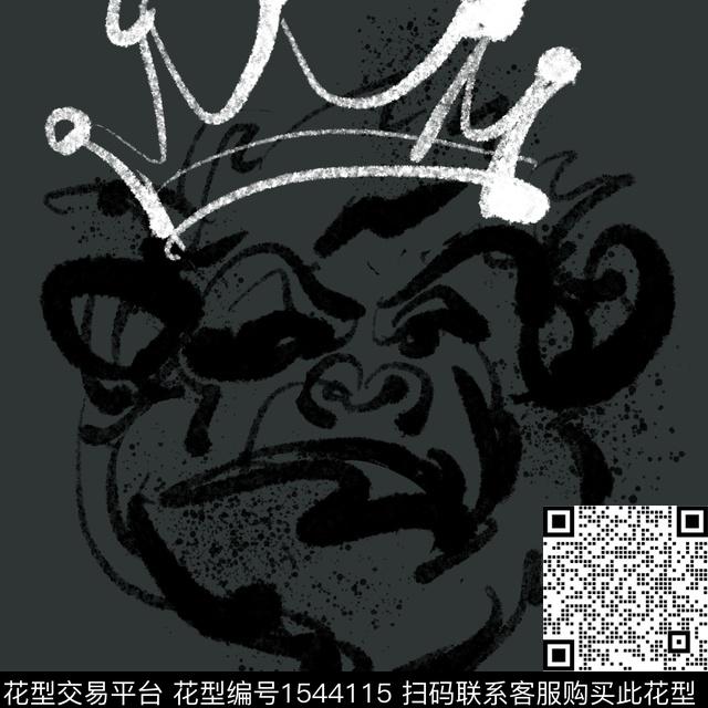 街头潮牌时尚传统印花花型下载（图片编号: 1544115） - 瓦栏（Walan）