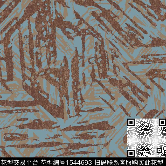 ZZ226 v.jpg - 1544693 - 抽象 纹理 几何 - 数码印花花型 － 男装花型设计 － 瓦栏