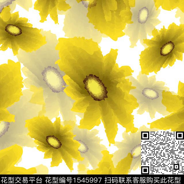 花瓣女装数码印花花型下载（图片编号: 1545997） - 瓦栏（Walan）