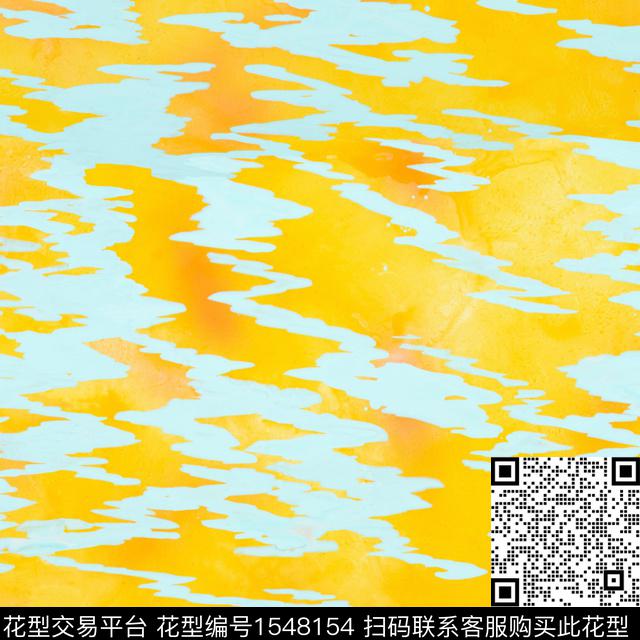 几何油画花型艺术数码印花花型下载（图片编号: 1548154） - 瓦栏（Walan）