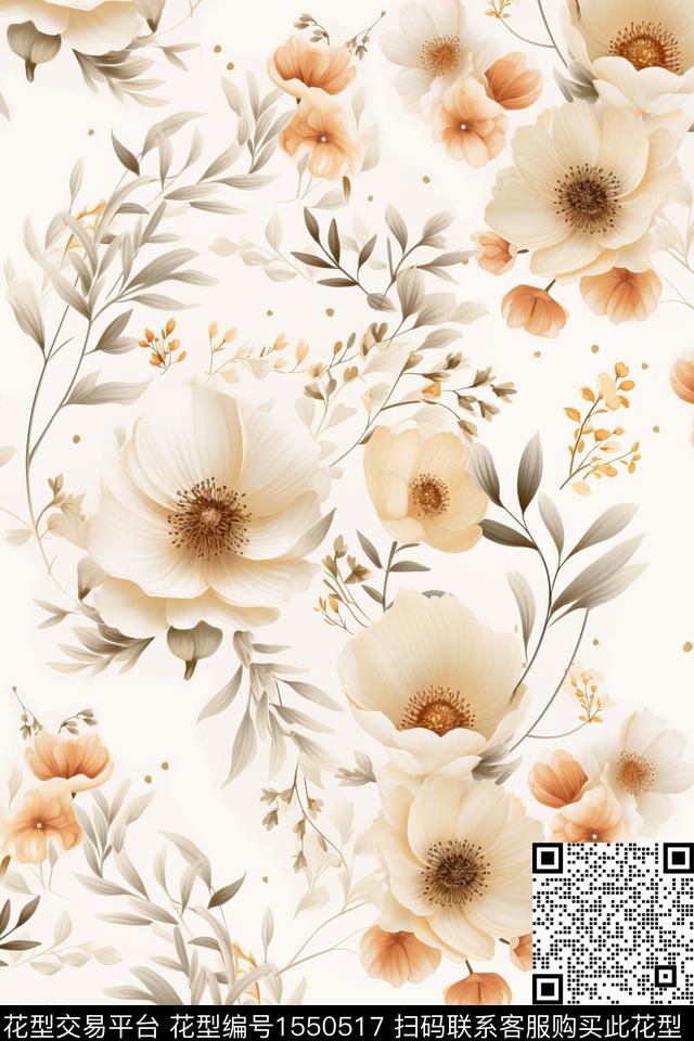 29.jpg - 1550517 - 花卉 满版散花 女装 - 数码印花花型 － 女装花型设计 － 瓦栏