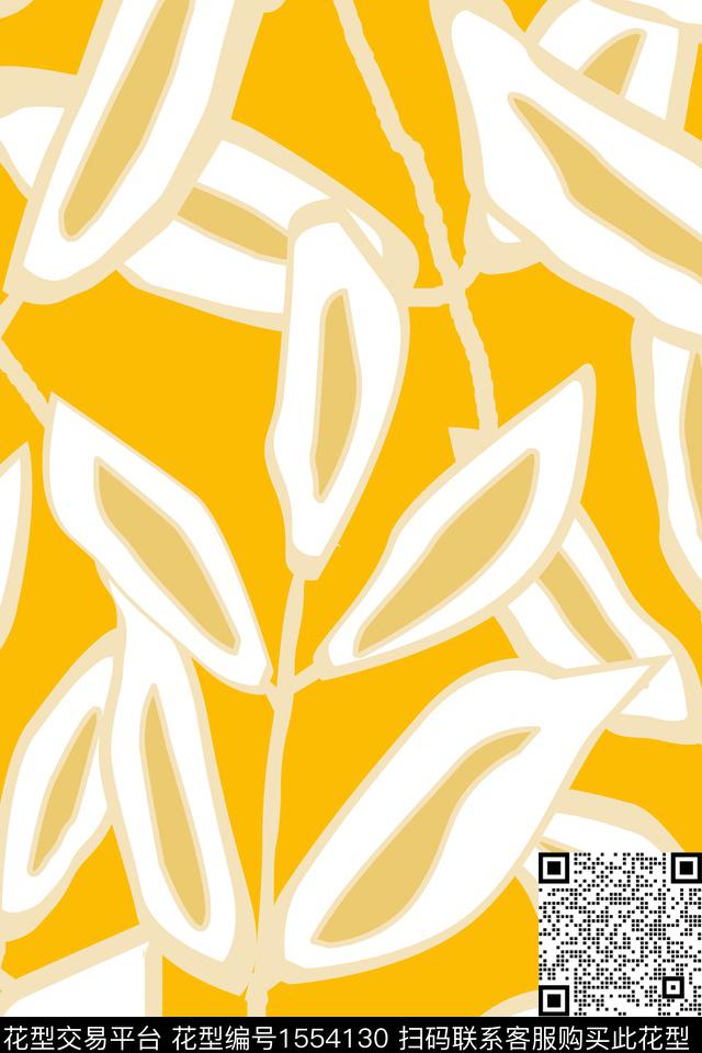 几何花卉复古抽象传统印花花型下载（图片编号: 1554130） - 瓦栏（Walan）