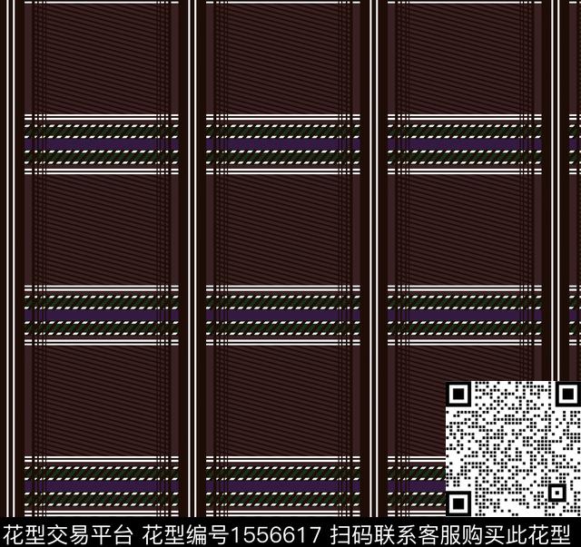 线条格子几何传统印花花型下载（图片编号: 1556617） - 瓦栏（Walan）