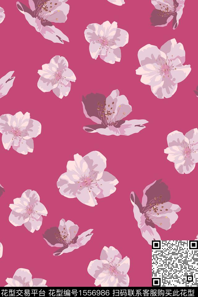 碎花平面花卉花卉数码印花花型下载（图片编号: 1556986） - 瓦栏（Walan）